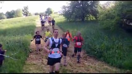 TRAIL DES FOUS 2013 - St Berthevin (53 - Mayenne) avec mario et son petit vélo