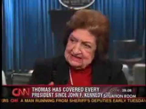 Helen Thomas says BUSH Is Worst President Ever!