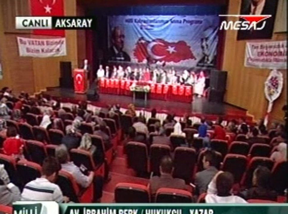 Meltem Tv İbrahim Berk Aksaray Konferansı 12,05,2013