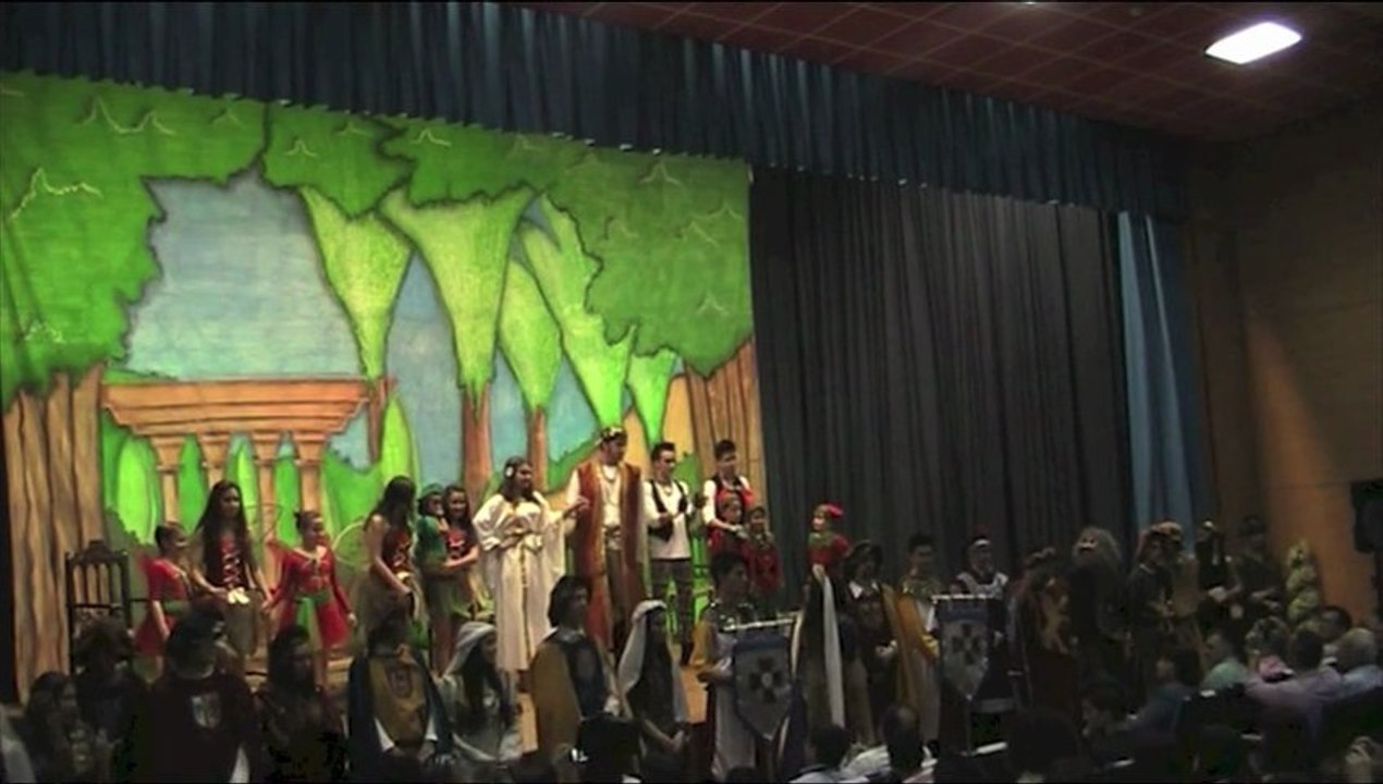 A Midsummer night's dream - William Shakespeare. Obra de Teatro de SAFA Andújar 2012-13