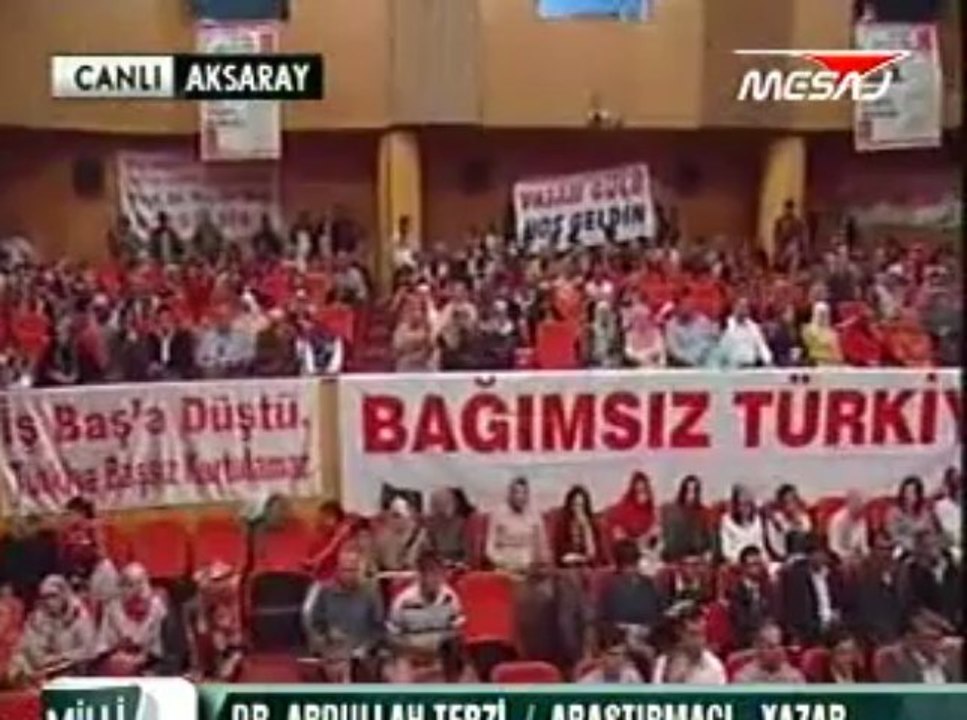 Meltem Tv Orhan Dede Aksaray Konferansı 12,05,2013