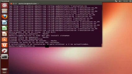 Como instalar Cinnamon en Ubuntu 13.04
