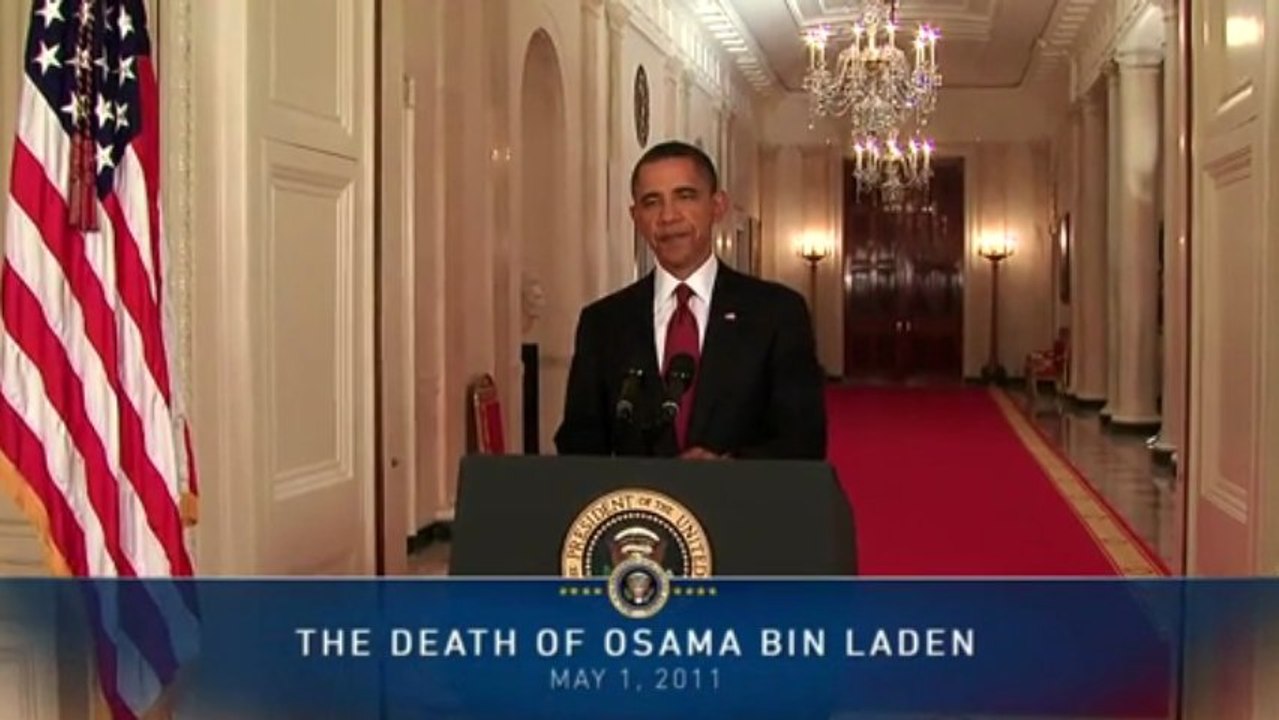 President Obama on Death of Osama bin Laden