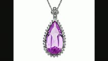 9 Ct Pink Sapphire And 18 Ct Diamond Pendant Necklacein 10k White Gold From Jewelry.com Review