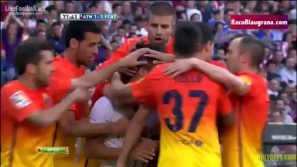 Gol de Alexis Sanchez 15.12.2013 al Atletico de Madrid HD dm