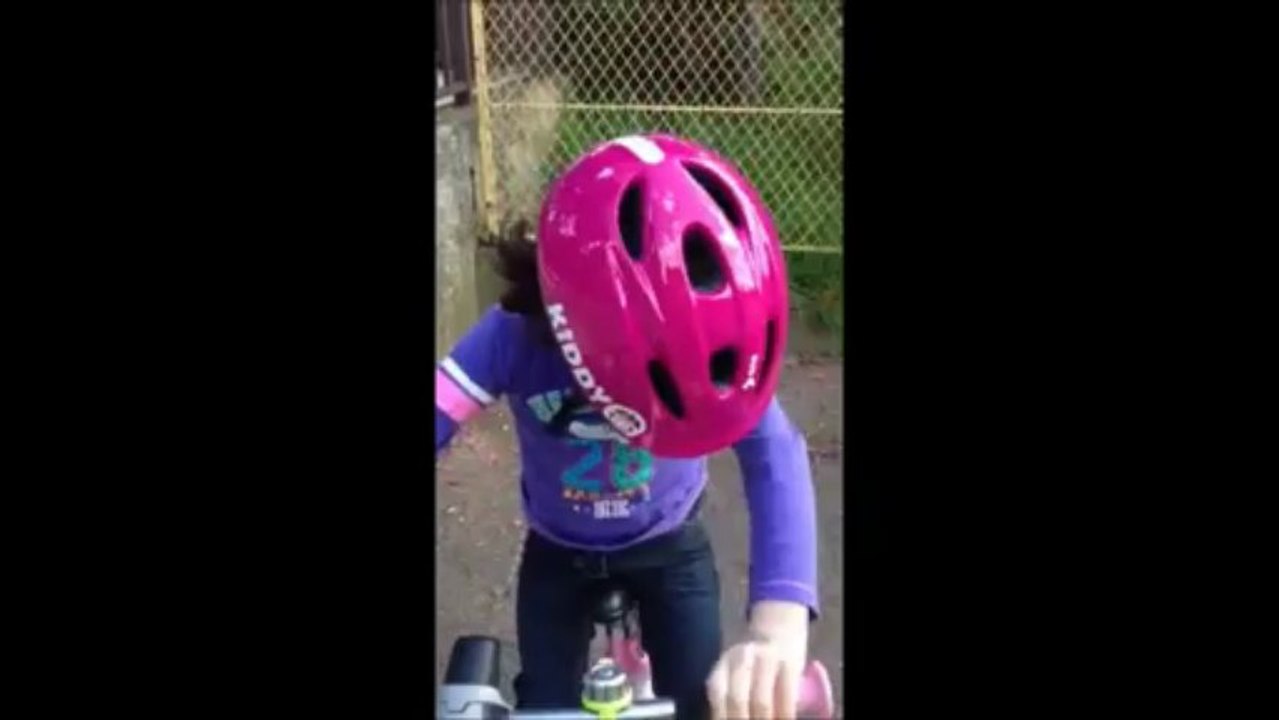 Bianca et son nouveau vélo