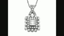 14 Ct Diamond Pendant Necklacein 14k White Gold From Jewelry.com Review