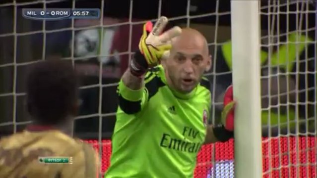 Милан - Рома 1 тайм