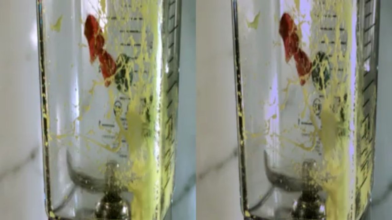 PaintBall in a blender, Will it blend? In Slow motion & 3D