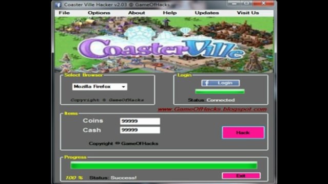 Latest Coaster Ville Hack Cash and Coins Generator
