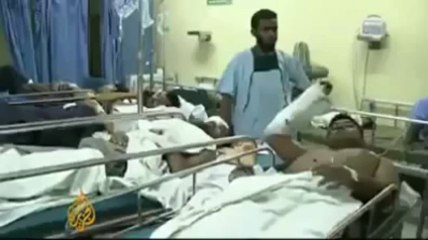 Al Jazeera (1st Report) on 5th may Black Night Genocide on Hefazat e Islam