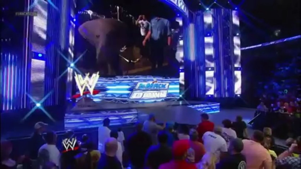 Mark Henry's World Record Double Tractor Trailer Pull SmackDown, May