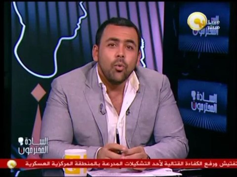 السادة المحترمون: قيادي إخواني يدعو في وجود القرضاوي بهلاك الجيش المصري