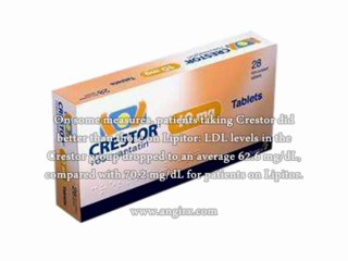Lipitor Versus Crestor Side Effects - Are Both Lipitor And Crestor Safe?