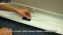 Installing Data To Office Cubicle Furniture By SKUTCHI Designs, Inc. - YouTube [360p]