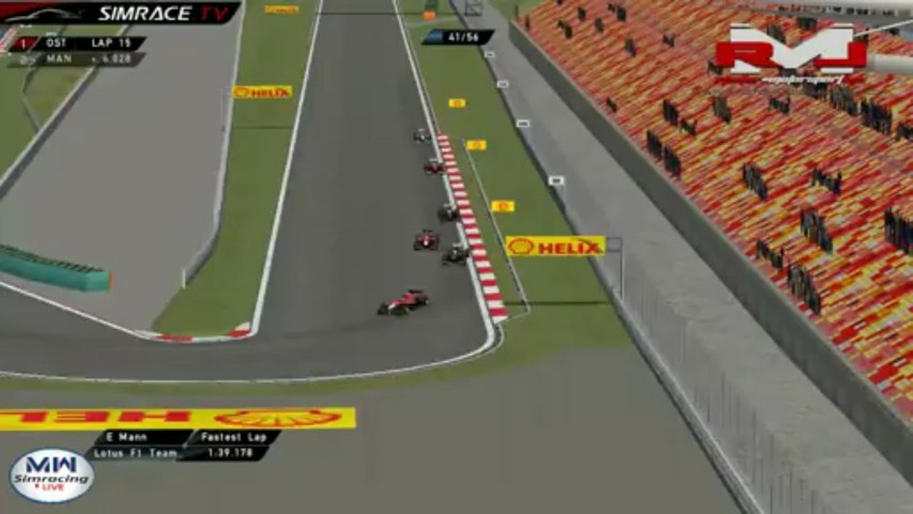 rFactor-MotorsportLiga F1 Pro | 03 China Rennen