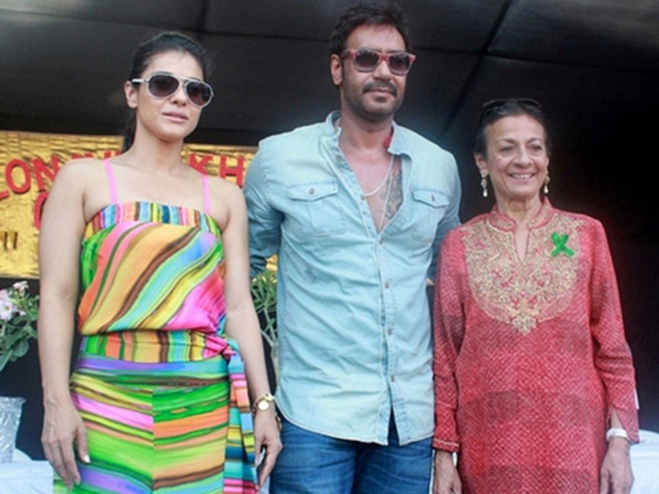 Kajol And Ajay Devgan Supports Tanujas Cause