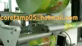 Pillow type packing machine for fast food ,instant noodles