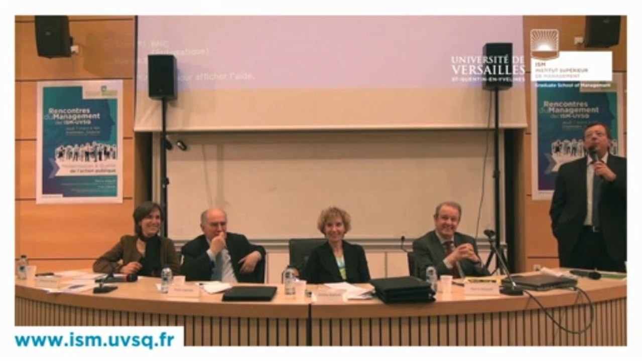 Rencontres - Modernisation et qualité de l'action publique 6/6 - Conclusion