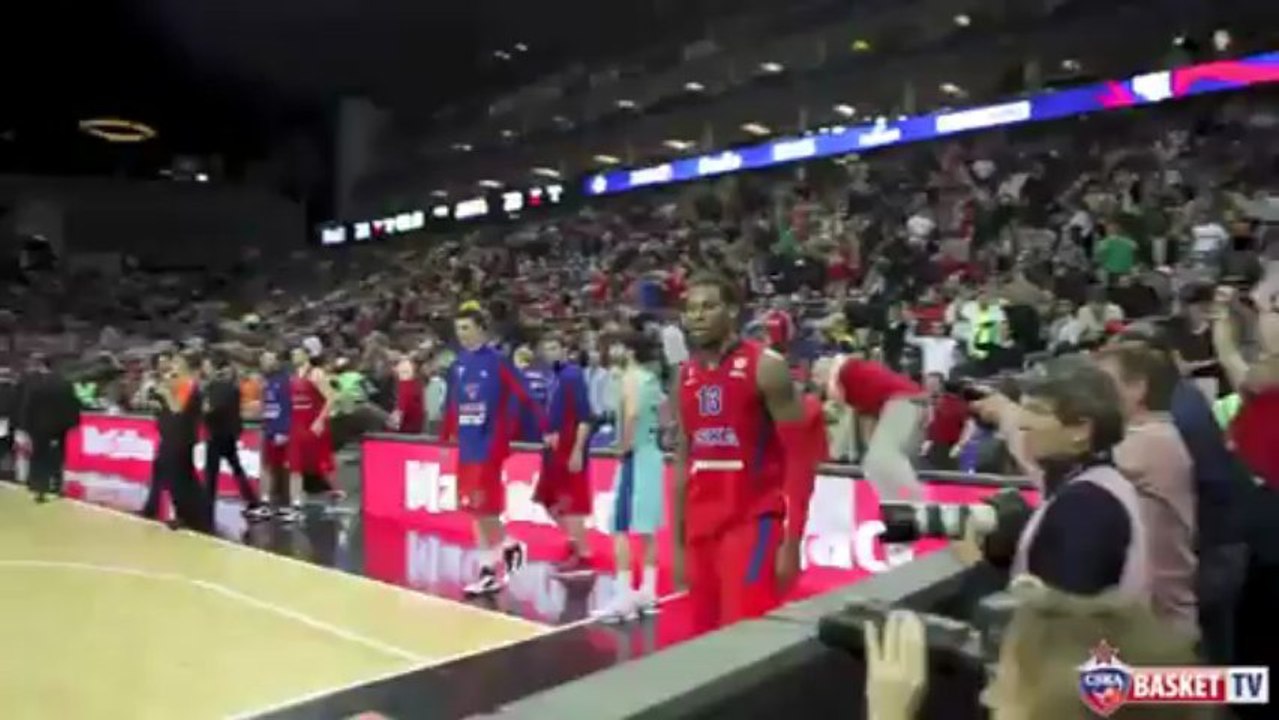 Euroleague Final Four. London. CSKA 74-73 Barcelona   Papaloukas goodbye
