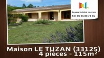 A vendre - Maison/villa - LE TUZAN (33125) - 4 pièces - 115m²