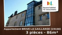 A vendre - Appartement - BRIVE LA GAILLARDE (19100) - 3 pièces - 86m²