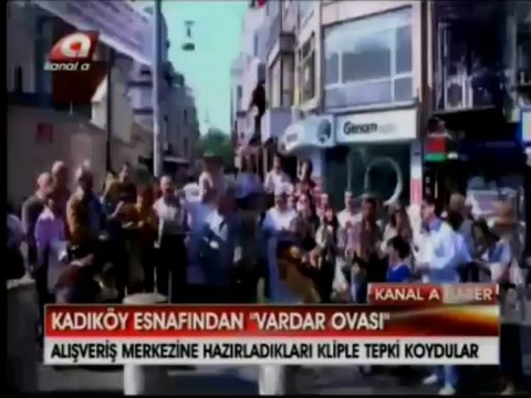 KANAL A - Kuşdili'ne Yapılması Planlanan AVM'ye Çarşı Esnafından Şarkılı Tepki