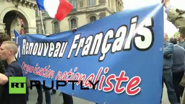 France: FEMEN activists called whores for disrupting far-right rally