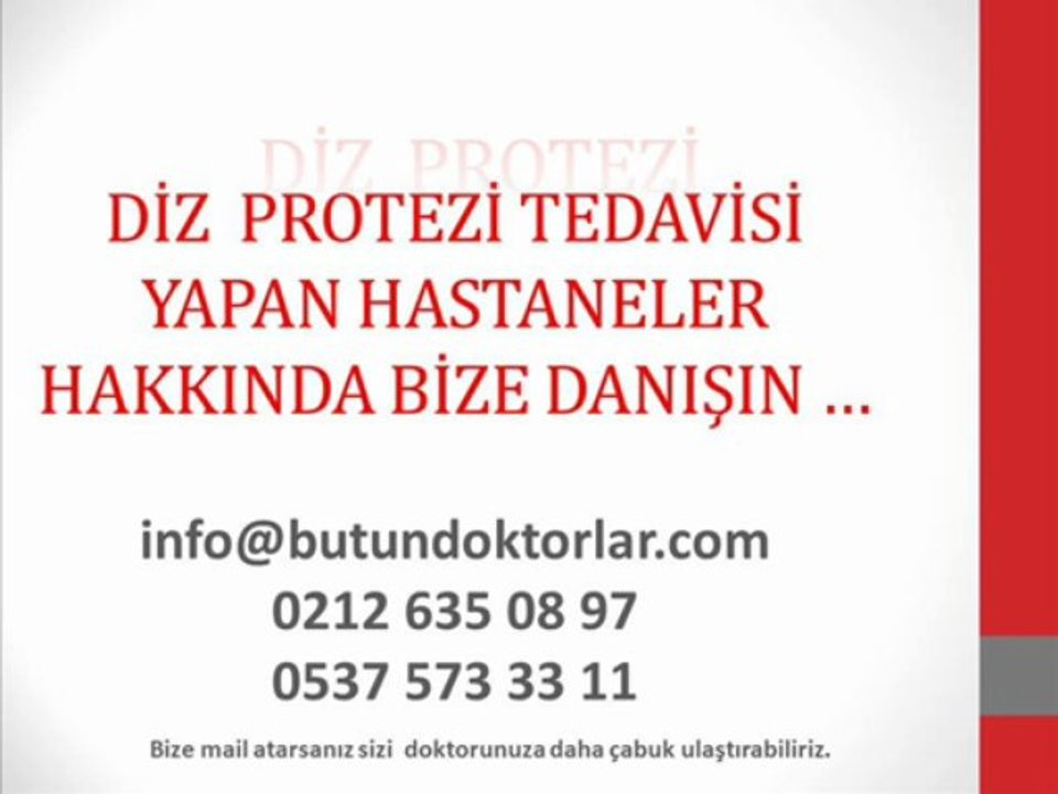 Diz Protezi Tedavisi,Diz Protezi Tedavisi Fiyatları,Diz Protezi Tedavisi SGK