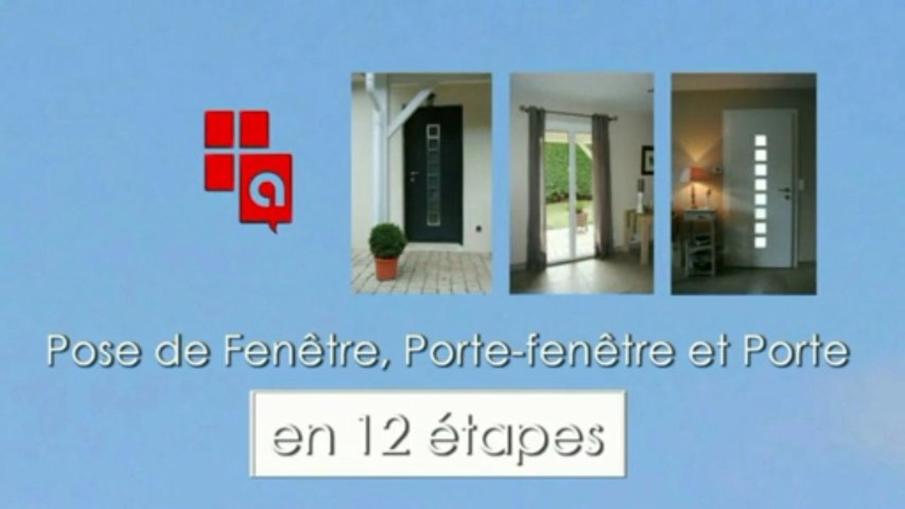 ARDECOBAIE Les différentes étapes d'une pose de fenêtre