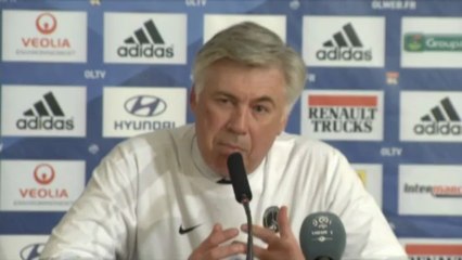 36e journée - Ancelotti : "Pas encore bu beaucoup de champagne"