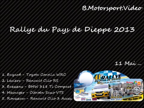 Rallye du Pays de Dieppe 2013