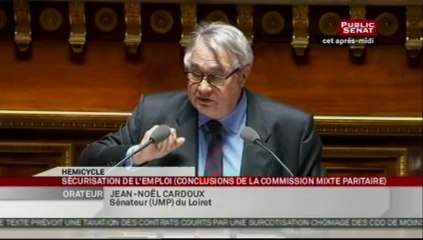 COMMISSION, Commission mixe paritaire sur le projet de Loi relatif à sécurisation de l'emploi