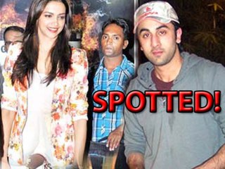 Deepika Padukone spotted behind Ranbir Kapoor's House