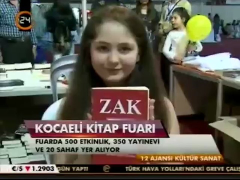 Kanal 24 Ekranlarında Kocaeli Kitap Fuarı 2013