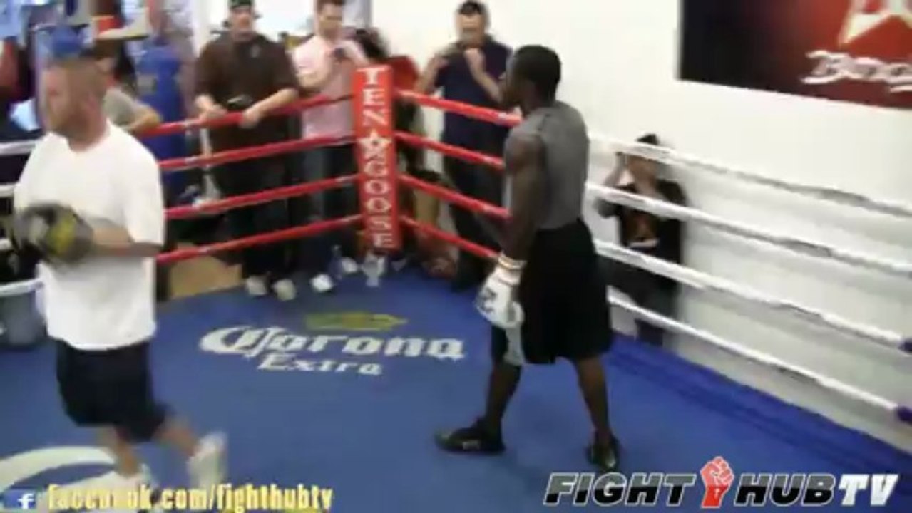 Berto workout highlight