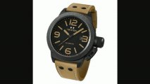 Tw Steel Men&aposs Automatic Black Ion Plated Tan Strap Watch Review