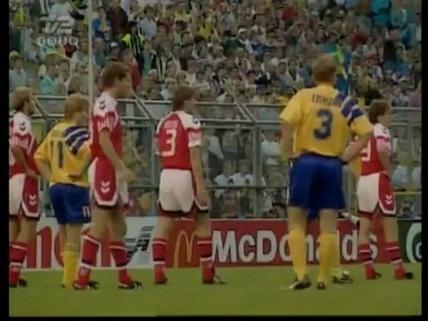 ЧЕ-1992 Швеция - Дания