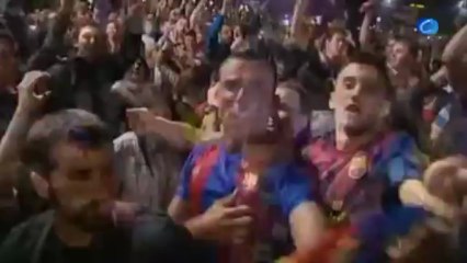 El FC Barcelona celebrará el título de Liga hoy lunes con una marcha