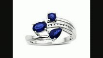 Sapphire Ring In 14k White Gold With Diamonds From Jewelry.com Review
