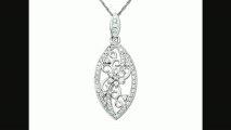 38 Ct Diamond Pendant Necklacein 14k White Gold From Jewelry.com Review