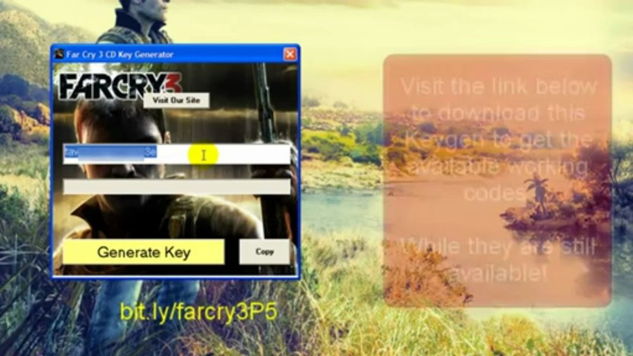 Far Cry 3 CD Key Generator Free Download