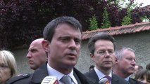 Drame dans un squat de Roms à Lyon: Valls et Taubira sur place