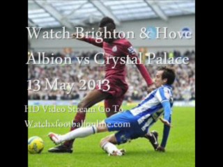 Brighton & Hove Albion vs Crystal Palace English League