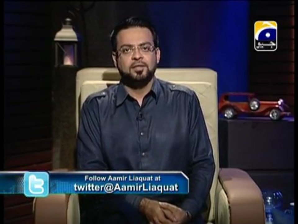 Aalam Aur Aalim 52th Episode of 2013 with Aamir Liaquat Husain 9-5-2013