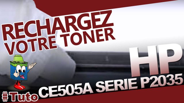 Comment bien recharger une cartouche HP laserjet CE505A