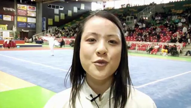 Focus sur Delphine Tran - technicienne wushu sportif taolu taiji
