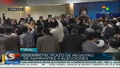 Culmina plazo de registro de aspirantes a elecciones en Irán