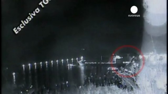 Genoa port crash footage aired