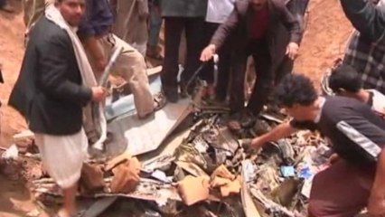 Fighter jet crashes in Yemen